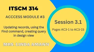 Access Module 3 AC3 1 to AC3 15