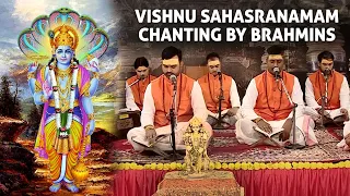 vishnu sahasranamam 1000 names of lord vishnu recitation by traditional brahmins
