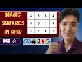 Magic Squares In Grid LeetCode 840 Complete Intuition Explained