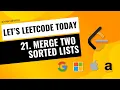 21 Merge Two Sorted Lists LeetCode C
