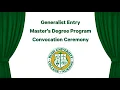 GEM Virtual Convocation Ceremony - Cohort 24
