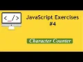 Find the count of each character present in a string