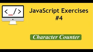 Find the count of each character present in a string