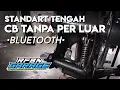 Pemasangan standart tengah tanpa per / bluetooth