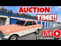 LIVE Vehicle Equipment Auction - Ride Along