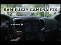 2017 Ram Backup Camera Repair Fuzzy Camera or Green screen