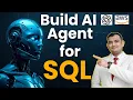 I Built a SQL AI Agent So I Never Have to Write Queries Again