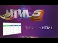 HTML for beginners 19 HTML Tables
