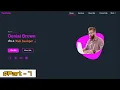 Personal Portfolio website using pure HTML CSS and JavaScript part-7 Responsive portfolio Design