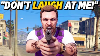 I Found the Corniest "Gangster" on GTA RP