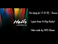 Cho Yong-pil (조용필) - Bounce Lyrics (Eng, Rom, Han)