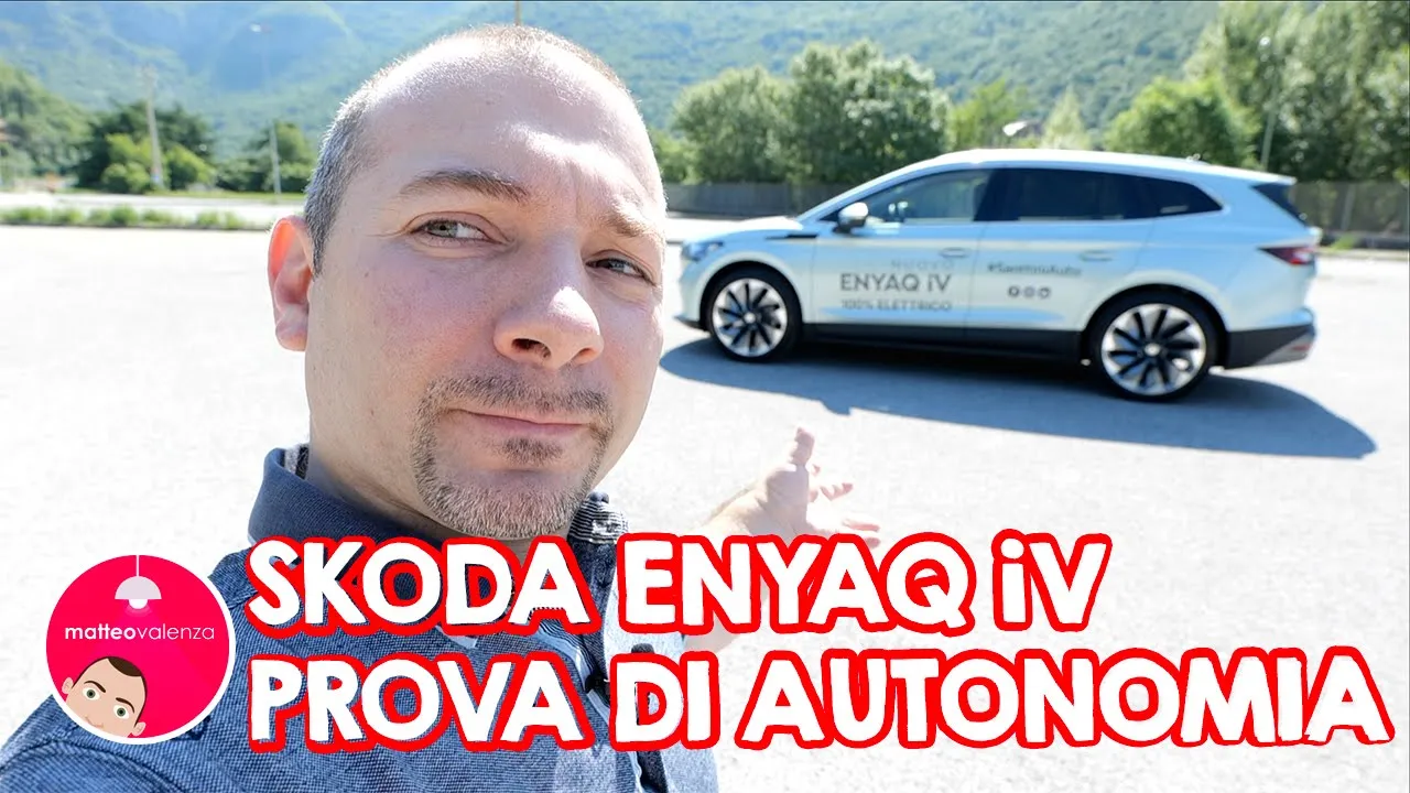 Quanto consuma ? SKODA ENYAQ iV