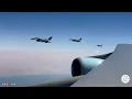 Trump welcomed in Abu Dhabi with UAE F-16 escort in show of military strength and regional influence