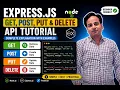 Express js HTTP Methods Explained GET POST PUT DELETE API Tutorial for Beginners