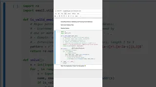 Valid Email Address Filter - Detailed Version