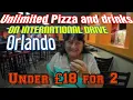 ORLANDO INTERNATIONAL DRIVE CICI PIZZA VALUE MEAL ROSEN INN INTERNATIONAL DRINKS