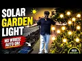 Solar Garden Lights Lawn Lamp 8 LED Lamp Beads warm Light Solar Light Set garden light for home