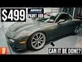 TURNING A 499 MAACO PAINT JOB INTO A 3 000 PAINT JOB for under 100