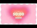 Study with me Focus Pomodoro Timer 4x50 4 hour Study Session 50 minute with 10 minute break