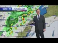 Rain chances are back
