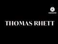 Thomas Rhett: T-Shirt (PAL/High Tone Only) (2015)