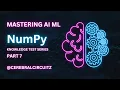 NumPy Quiz - Part 7