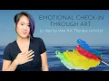 Emotional Check In Through Art Art Therapy Activity