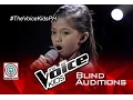 The Voice Kids Philippines 2015 Blind Audition: \