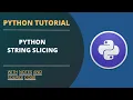 string slicing in python in Hindi python full course for beginners 2021