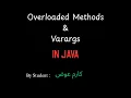 8 Overloaded Method Varargs in JAVA