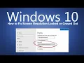 Download Lagu How To Fix Screen Resolution Problem Windows 10 | Easy 2023