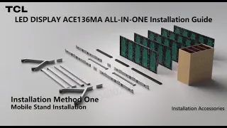 TCL ACE136MA All-in-One LED Display | Installation Tutorial