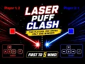I Built a Two-Player Laser Game in Python for Stanford Laser-Puff-Clash