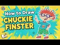 How to Draw Chuckie Finster Rugrats Character Tutorial