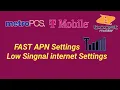 APN Settings for Tmobile Boost mobile Metro Pcs