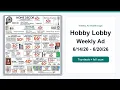 Hobby Lobby Weekly Ad 26 - 26 Top 10 Deals
