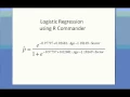 R Commander - Logistic Regression Probability Prediction