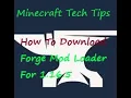 How To Download And Install Forge Mod Loader For 1 16 5