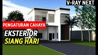 Download V-Ray Next 4.0 Sketchup - Pengaturan Cahaya Eksterior Siang Hari MP3