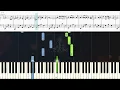 Paul Kim (폴킴) - You Remember (너는 기억한다)(더 글로리 OST) The Glory OST Part 4 | Piano Cover + Sheet Music