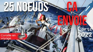 VITESSE MAXIMUM et GLISSE de fou  – VOILIER coraille