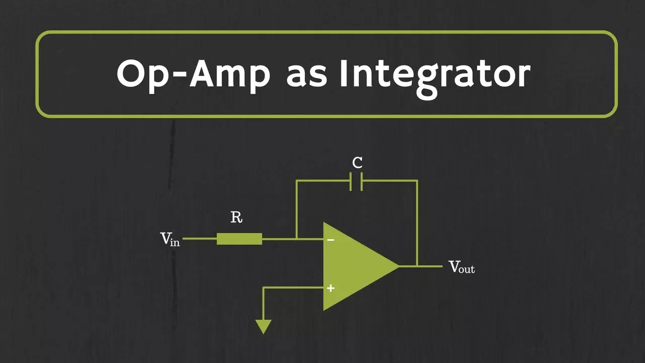 Op-Amp Integrator (with Derivation and Solved Examples)