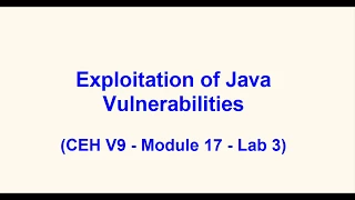 CEH - Module17