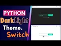 Python GUI Switch Dark Light Theme