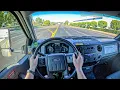 U-Haul 26 Moving Truck Ford F-650 V-10 - POV Test Drive