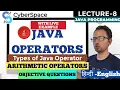 Lecture-8 JAVA OPERATORS JAVA OPERATOR IN HINDI