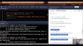 Java Assertions - The Basics