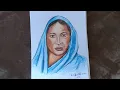 Lagu How to Draw Fatima Sheikh | First Muslim Woman Teacher Fatima Sheikh | Drawing