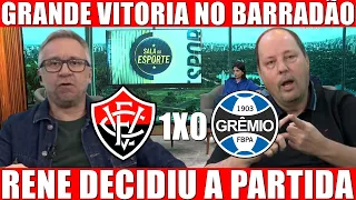❤️VITÓRIA 1 X 0 GRÊMIO - RESULTADO IMPORTANTÍSSIMO DO RUBRO-NEGRO NO BARRADÃO! LEÃO RESPIRA
