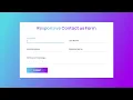 Responsive Contact us Form using HTML CSS CodingNepal